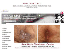 Tablet Screenshot of analwartnyc.com